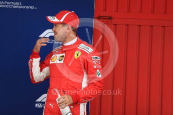 World © Octane Photographic Ltd. Formula 1 – Spanish GP - Saturday Qualifying. Scuderia Ferrari SF71-H – Sebastian Vettel. Circuit de Barcelona-Catalunya, Spain. Saturday 12th May 2018.