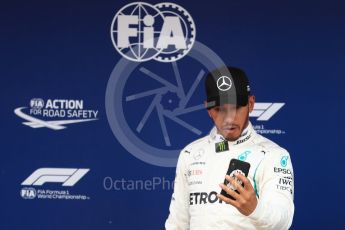 World © Octane Photographic Ltd. Formula 1 – Spanish GP - Saturday Qualifying. Mercedes AMG Petronas Motorsport AMG F1 W09 EQ Power+ - Lewis Hamilton. Circuit de Barcelona-Catalunya, Spain. Saturday 12th May 2018.