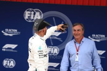 World © Octane Photographic Ltd. Formula 1 – Spanish GP - Saturday Qualifying. Mercedes AMG Petronas Motorsport AMG F1 W09 EQ Power+ - Lewis Hamilton. Circuit de Barcelona-Catalunya, Spain. Saturday 12th May 2018.