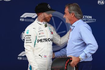 World © Octane Photographic Ltd. Formula 1 – Spanish GP - Saturday Qualifying. Mercedes AMG Petronas Motorsport AMG F1 W09 EQ Power+ - Lewis Hamilton. Circuit de Barcelona-Catalunya, Spain. Saturday 12th May 2018.