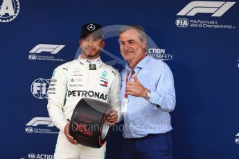 World © Octane Photographic Ltd. Formula 1 – Spanish GP - Saturday Qualifying. Mercedes AMG Petronas Motorsport AMG F1 W09 EQ Power+ - Lewis Hamilton. Circuit de Barcelona-Catalunya, Spain. Saturday 12th May 2018.