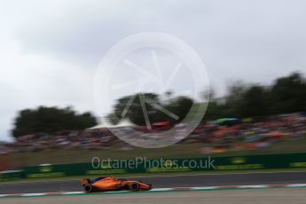 World © Octane Photographic Ltd. Formula 1 – Spanish GP - Saturday Qualifying. McLaren MCL33 – Stoffel Vandoorne. Circuit de Barcelona-Catalunya, Spain. Saturday 12th May 2018.