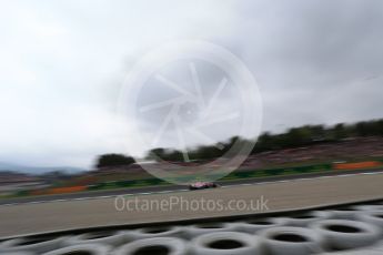 World © Octane Photographic Ltd. Formula 1 – Spanish GP - Saturday Qualifying. Sahara Force India VJM11 - Sergio Perez. Circuit de Barcelona-Catalunya, Spain. Saturday 12th May 2018.
