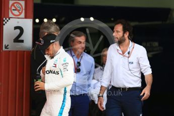 World © Octane Photographic Ltd. Formula 1 – Spanish GP - Saturday Qualifying. Mercedes AMG Petronas Motorsport AMG F1 W09 EQ Power+ - Lewis Hamilton. Circuit de Barcelona-Catalunya, Spain. Saturday 12th May 2018.