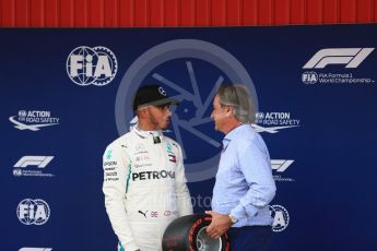 World © Octane Photographic Ltd. Formula 1 – Spanish GP - Saturday Qualifying. Mercedes AMG Petronas Motorsport AMG F1 W09 EQ Power+ - Lewis Hamilton. Circuit de Barcelona-Catalunya, Spain. Saturday 12th May 2018.