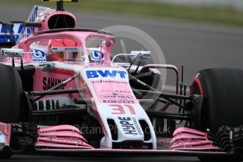 World © Octane Photographic Ltd. Formula 1 – Spanish GP - Race. Sahara Force India VJM11 - Esteban Ocon. Circuit de Barcelona-Catalunya, Spain. Sunday 13th May 2018.