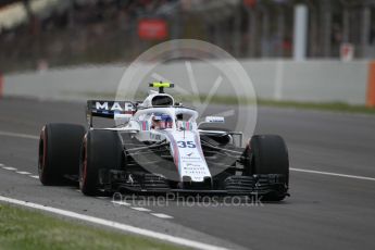World © Octane Photographic Ltd. Formula 1 – Spanish GP - Race. Williams Martini Racing FW41 – Sergey Sirotkin. Circuit de Barcelona-Catalunya, Spain. Sunday 13th May 2018.