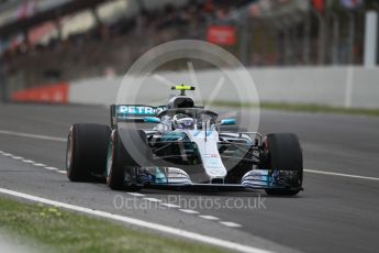 World © Octane Photographic Ltd. Formula 1 – Spanish GP - Race. Mercedes AMG Petronas Motorsport AMG F1 W09 EQ Power+ - Valtteri Bottas. Circuit de Barcelona-Catalunya, Spain. Sunday 13th May 2018.