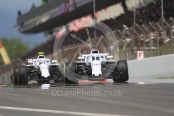 World © Octane Photographic Ltd. Formula 1 – Spanish GP - Race. Williams Martini Racing FW41 – Lance Stroll. Circuit de Barcelona-Catalunya, Spain. Sunday 13th May 2018.