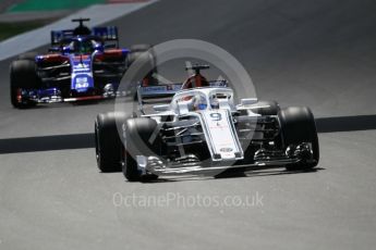 World © Octane Photographic Ltd. Formula 1 – Spanish GP - Race. Alfa Romeo Sauber F1 Team C37 – Marcus Ericsson. Circuit de Barcelona-Catalunya, Spain. Sunday 13th May 2018.