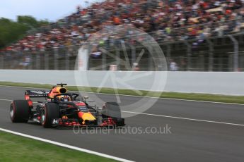 World © Octane Photographic Ltd. Formula 1 – Spanish GP - Race. Aston Martin Red Bull Racing TAG Heuer RB14 – Daniel Ricciardo. Circuit de Barcelona-Catalunya, Spain. Sunday 13th May 2018.