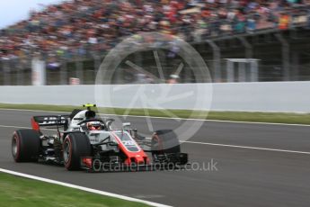 World © Octane Photographic Ltd. Formula 1 – Spanish GP - Race. Haas F1 Team VF-18 – Kevin Magnussen. Circuit de Barcelona-Catalunya, Spain. Sunday 13th May 2018.