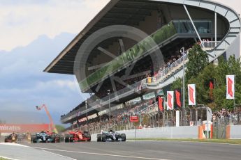 World © Octane Photographic Ltd. Formula 1 – Spanish GP - Race. Mercedes AMG Petronas Motorsport AMG F1 W09 EQ Power+ - Lewis Hamilton. Circuit de Barcelona-Catalunya, Spain. Sunday 13th May 2018.