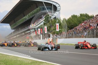 World © Octane Photographic Ltd. Formula 1 – Spanish GP - Race. Mercedes AMG Petronas Motorsport AMG F1 W09 EQ Power+ - Valtteri Bottas. Circuit de Barcelona-Catalunya, Spain. Sunday 13th May 2018.