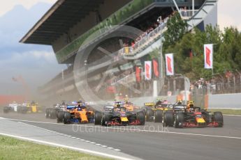 World © Octane Photographic Ltd. Formula 1 – Spanish GP - Race. Aston Martin Red Bull Racing TAG Heuer RB14 – Max Verstappen. Circuit de Barcelona-Catalunya, Spain. Sunday 13th May 2018.