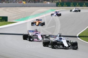 World © Octane Photographic Ltd. Formula 1 – Spanish GP - Race. Williams Martini Racing FW41 – Lance Stroll. Circuit de Barcelona-Catalunya, Spain. Sunday 13th May 2018.