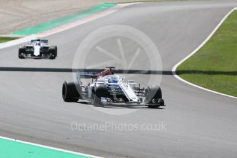 World © Octane Photographic Ltd. Formula 1 – Spanish GP - Race. Alfa Romeo Sauber F1 Team C37 – Marcus Ericsson. Circuit de Barcelona-Catalunya, Spain. Sunday 13th May 2018.