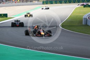 World © Octane Photographic Ltd. Formula 1 – Spanish GP - Race. Aston Martin Red Bull Racing TAG Heuer RB14 – Daniel Ricciardo. Circuit de Barcelona-Catalunya, Spain. Sunday 13th May 2018.