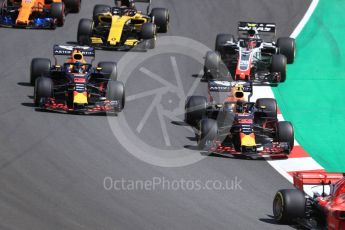 World © Octane Photographic Ltd. Formula 1 – Spanish GP - Race. Aston Martin Red Bull Racing TAG Heuer RB14 – Max Verstappen. Circuit de Barcelona-Catalunya, Spain. Sunday 13th May 2018.