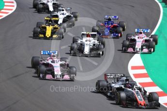 World © Octane Photographic Ltd. Formula 1 – Spanish GP - Race. Sahara Force India VJM11 - Sergio Perez. Circuit de Barcelona-Catalunya, Spain. Sunday 13th May 2018.