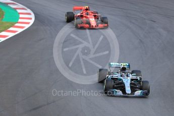 World © Octane Photographic Ltd. Formula 1 – Spanish GP - Race. Mercedes AMG Petronas Motorsport AMG F1 W09 EQ Power+ - Valtteri Bottas. Circuit de Barcelona-Catalunya, Spain. Sunday 13th May 2018.