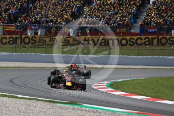 World © Octane Photographic Ltd. Formula 1 – Spanish GP - Race. Aston Martin Red Bull Racing TAG Heuer RB14 – Max Verstappen. Circuit de Barcelona-Catalunya, Spain. Sunday 13th May 2018.