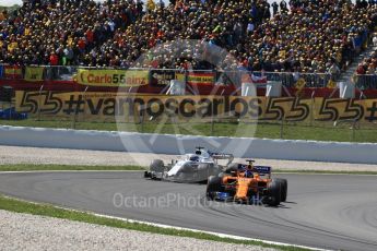 World © Octane Photographic Ltd. Formula 1 – Spanish GP - Race. McLaren MCL33 – Fernando Alonso. Circuit de Barcelona-Catalunya, Spain. Sunday 13th May 2018.