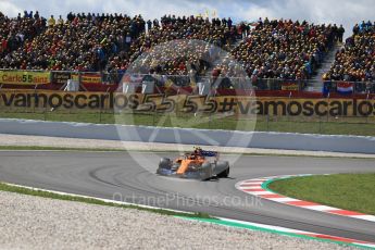 World © Octane Photographic Ltd. Formula 1 – Spanish GP - Race. McLaren MCL33 – Stoffel Vandoorne. Circuit de Barcelona-Catalunya, Spain. Sunday 13th May 2018.