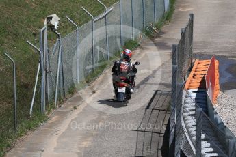 World © Octane Photographic Ltd. Formula 1 – Spanish GP - Race. Haas F1 Team VF-18 – Romain Grosjean. Circuit de Barcelona-Catalunya, Spain. Sunday 13th May 2018.