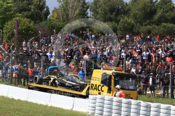 World © Octane Photographic Ltd. Formula 1 – Spanish GP - Race. Renault Sport F1 Team RS18 – Nico Hulkenberg. Circuit de Barcelona-Catalunya, Spain. Sunday 13th May 2018.
