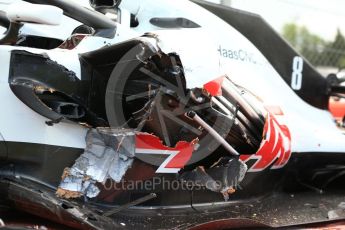 World © Octane Photographic Ltd. Formula 1 – Spanish GP - Race. Haas F1 Team VF-18 – Romain Grosjean. Circuit de Barcelona-Catalunya, Spain. Sunday 13th May 2018.