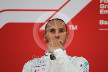 World © Octane Photographic Ltd. Formula 1 – Spanish GP - Sunday Paddock. Mercedes AMG Petronas Motorsport AMG F1 W09 EQ Power+ - Lewis Hamilton. Circuit de Barcelona-Catalunya, Spain. Sunday 13th May 2018.