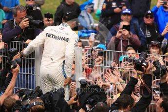 World © Octane Photographic Ltd. Formula 1 – Spanish GP - Sunday Podium. Mercedes AMG Petronas Motorsport AMG F1 W09 EQ Power+ - Lewis Hamilton (1st). Circuit de Barcelona-Catalunya, Spain. Sunday 13th May 2018.