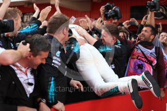 World © Octane Photographic Ltd. Formula 1 – Spanish GP - Sunday Parc Ferme. Mercedes AMG Petronas Motorsport AMG F1 W09 EQ Power+ - Lewis Hamilton. Circuit de Barcelona-Catalunya, Spain. Sunday 13th May 2018.