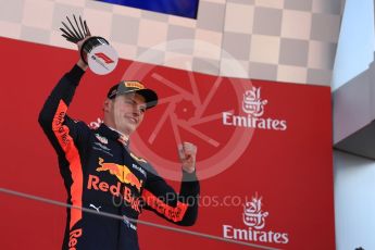 World © Octane Photographic Ltd. Formula 1 – Spanish GP - Sunday Paddock. Aston Martin Red Bull Racing TAG Heuer RB14 – Max Verstappen. Circuit de Barcelona-Catalunya, Spain. Sunday 13th May 2018.