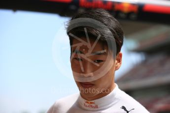 World © Octane Photographic Ltd. FIA Formula 2 (F2) – Spanish GP - Practice . BWT Arden - Nirei Fukuzumi. Circuit de Barcelona-Catalunya, Spain. Friday 11th May 2018.