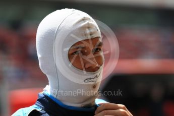 World © Octane Photographic Ltd. FIA Formula 2 (F2) – Spanish GP - Practice . DAMS - Alexander Albon. Circuit de Barcelona-Catalunya, Spain. Friday 11th May 2018.