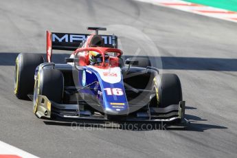 World © Octane Photographic Ltd. FIA Formula 2 (F2) – Spanish GP - Qualifying . Trident - Arjun Maini. Circuit de Barcelona-Catalunya, Spain. Friday 11th May 2018.