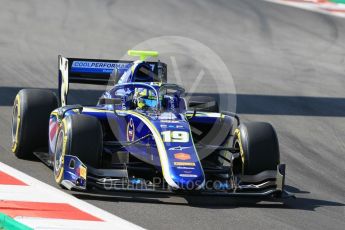 World © Octane Photographic Ltd. FIA Formula 2 (F2) – Spanish GP - Qualifying . Carlin - Lando Norris. Circuit de Barcelona-Catalunya, Spain. Friday 11th May 2018.