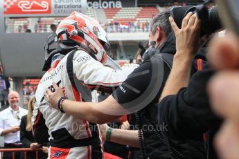 World © Octane Photographic Ltd. FIA Formula 2 (F2) – Spanish GP - Race1. ART Grand Prix - George Russell. Circuit de Barcelona-Catalunya, Spain. Saturday 12th May 2018.