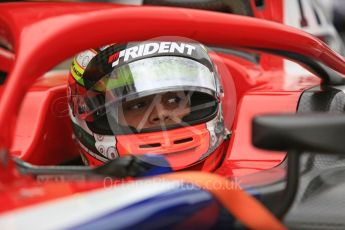 World © Octane Photographic Ltd. FIA Formula 2 (F2) – Spanish GP - Race1. Trident - Arjun Maini. Circuit de Barcelona-Catalunya, Spain. Saturday 12th May 2018.