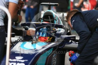 World © Octane Photographic Ltd. FIA Formula 2 (F2) – Spanish GP - Race1. DAMS - Nicholas Latifi. Circuit de Barcelona-Catalunya, Spain. Saturday 12th May 2018.