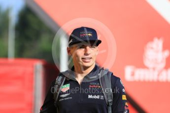 World © Octane Photographic Ltd. Formula 1 – Spanish GP - Friday Setup. Aston Martin Red Bull Racing TAG Heuer RB14 – Max Verstappen. Circuit de Barcelona-Catalunya, Spain. Friday 11th May 2018.