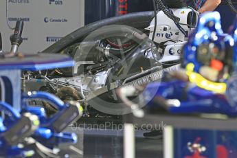 World © Octane Photographic Ltd. Formula 1 – Spanish GP - Friday Setup. Williams Martini Racing FW41. Circuit de Barcelona-Catalunya, Spain. Friday 11th May 2018.