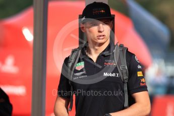 World © Octane Photographic Ltd. Formula 1 – Spanish GP - Paddock. Aston Martin Red Bull Racing TAG Heuer RB14 – Max Verstappen. Circuit de Barcelona-Catalunya, Spain. Friday 11th May 2018.