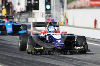 World © Octane Photographic Ltd. GP3 – Spanish GP – Qualifying. Trident - Ryan Tveter. Circuit de Barcelona-Catalunya, Spain. Friday 11th May 2018.