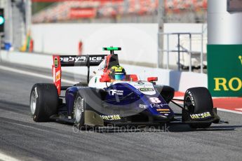 World © Octane Photographic Ltd. GP3 – Spanish GP – Qualifying. Trident - Alessia Lorando. Circuit de Barcelona-Catalunya, Spain. Friday 11th May 2018.