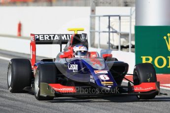 World © Octane Photographic Ltd. GP3 – Spanish GP – Qualifying. Trident - Guiliano Alesi. Circuit de Barcelona-Catalunya, Spain. Friday 11th May 2018.