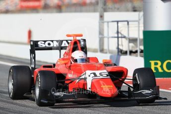 World © Octane Photographic Ltd. GP3 – Spanish GP – Qualifying. Arden International - Joey Mawson. Circuit de Barcelona-Catalunya, Spain. Friday 11th May 2018.