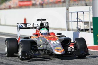 World © Octane Photographic Ltd. GP3 – Spanish GP – Qualifying. Campos Racing – Leodardo Pulcini. Circuit de Barcelona-Catalunya, Spain. Friday 11th May 2018.
